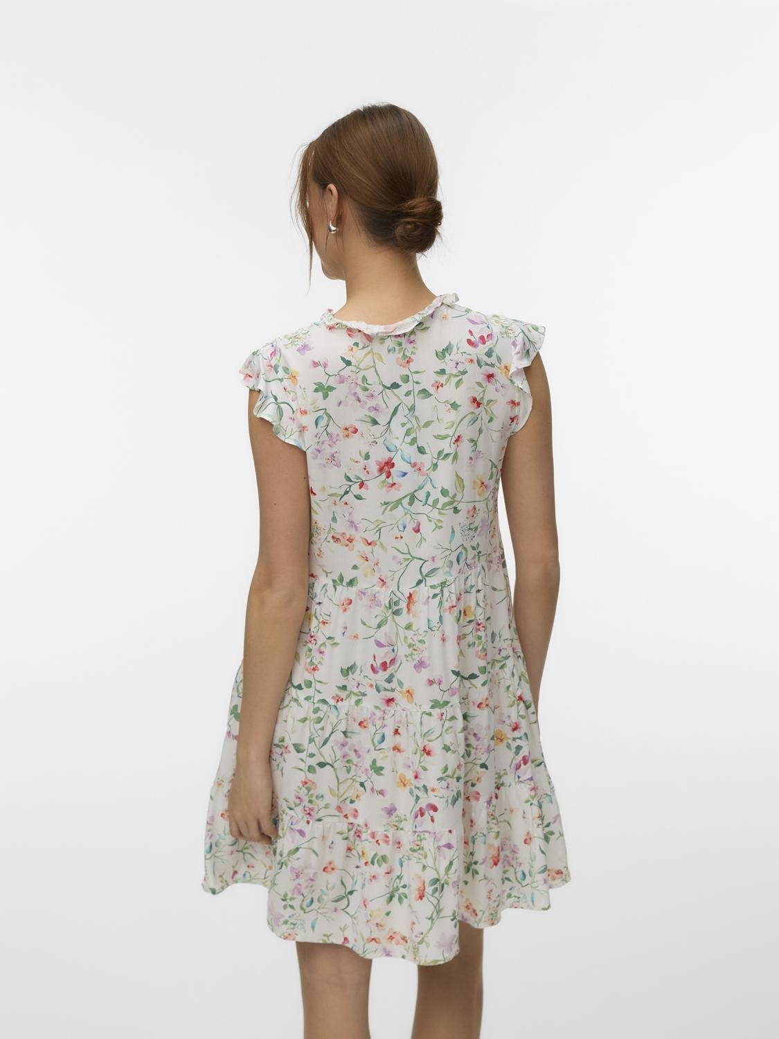 VMALBA Short Dress - Snow White - VERO MODA & VILA Bergvik